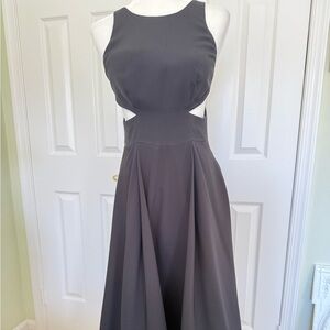 Aidan Mattox high low gown